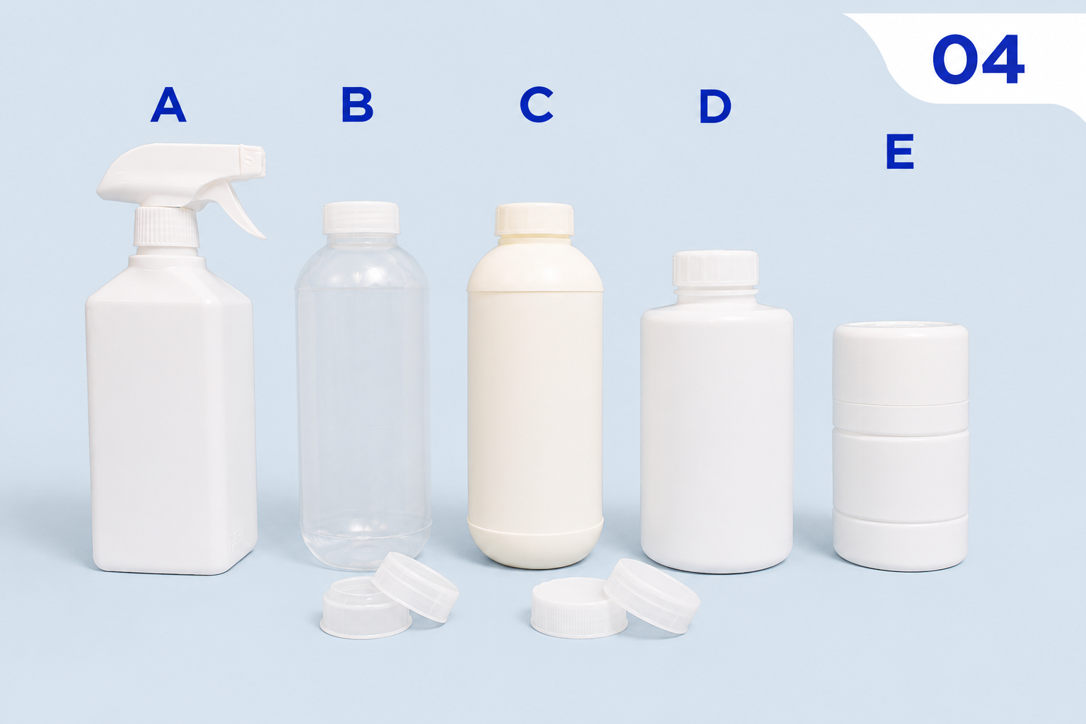 Wide Mouth Rectangular Bottle HDPE
